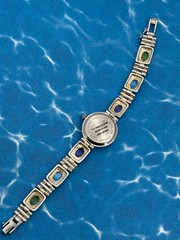 Sterling Silver Gemstone Watch Thailand Small