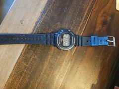 Vintage JORDACHE J-SHOCK Digital Watch – New Battery – Rare 200M Square Case