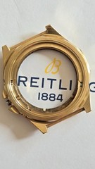 Ultra Rare Breitling Jupiter 3300 Gold Case & Glass – Spares!