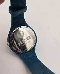 Versace Versus Aqua Glitter Silicone Wome’s Watch