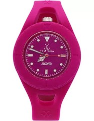 Toy Watch JL04PS Hot Pink Jelly Looped Women’s Wristwatch Read