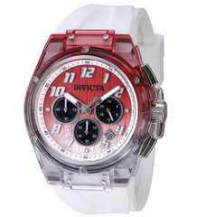 Invicta S1 Rally Prism Color Flip Men’s 44mm Red and White Chrono Watch 47346
