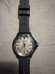 Citizen Eco-Drive AW1461-58H Men’s 43m Solar Watch Black Gray Dial +Extra Straps