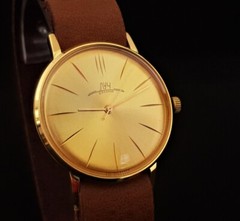 Vintage Watch USSR Poljot De Luxe ULTRA SLIM Soviet Men’s Wristwatch Luch 2209