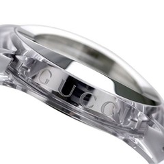 Unused GUCCI SYNC YA137102A Silver Dial Quartz Stainless Unisex Watch in Box