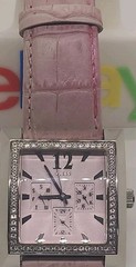 GUESS WATCHES ELLE TIMELESS BEAUTY 2004 WATCH WITH SWAROVSKI Ned Batteries