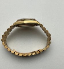 ROLEX DAY-DATE Ref: 18038 18K YELLOW GOLD UNPOLISHED WITH BOX AND PAPERS