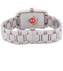 Michele Milou Park MW15C01A2025 Stainless Steel Ladies Diamond Watch $1045.00