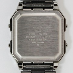CASIO A130WEGG-1A A130 Series CLASSIC Quartz Digital Black