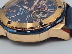 Bulova Marine Star Automatic Blue Dial Men’s Watch 98A227