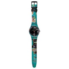 Swatch Ishtar Watch, 2023 Art Journey Collection, 41mm, Basquiat, New in Box