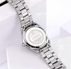 Stylish Luminous Quartz Women’s Watch – Stainless Steel, Gift-Ready Luxury Box