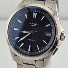 CASIO OCEANUS OCW-S100-1AJF Black Solar Radio Controlled Titanium Men’s Watch