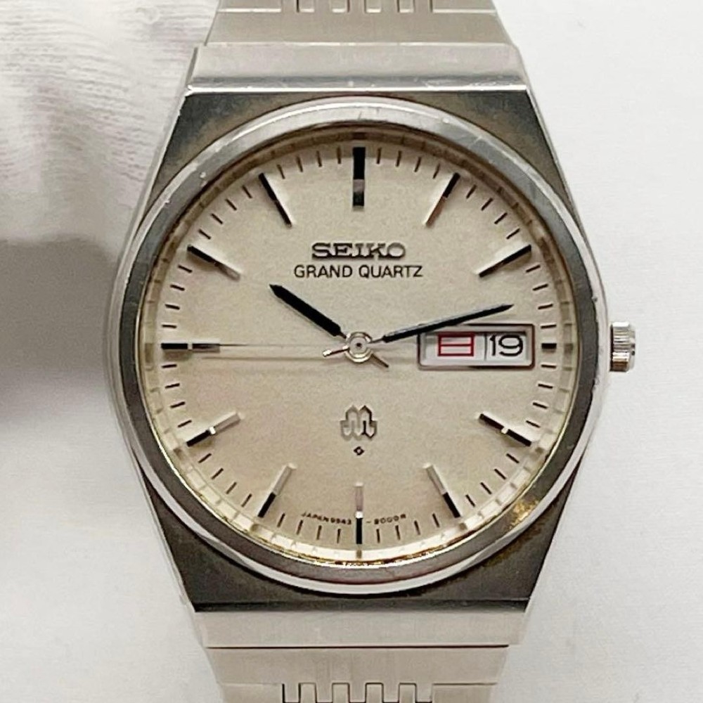 Battery Seiko Grand Quartz Twin Watch Men 1979 Tour 1 Month