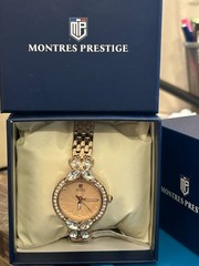 Montres Prestige by INVICTA, 30mm, 7.8”, WR 30m, New/Box/3yr Wnty,(0232)R Gold