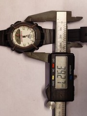 CASIO HD ILLUMINATOR ANA-DIGI QUARTZ WHITE DIAL HDC-600 JAPAN MEN’S FULL WORKING