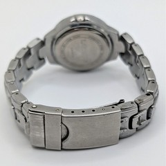 Lorus LR0614 30mm Teal Sunburst Dial Stainless Steel Quartz Watch 100FT