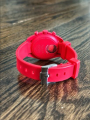 Genuine Swatch x Omega Bioceramic Moonswatch Mission To Mars (w/ Extra Red Strap
