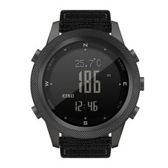 Men Outdoor Sport Tactical Smart Watch Altimeter Barometer Compass WristWatch ^