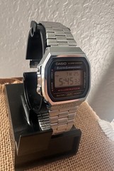 Casio Classic A158WA-1DF Wrist Watch for Men – Silver – Read Description