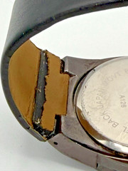 Unlisted Kenneth Cole UL1094 Quartz Watch Black Dial Japan Movt Needs Strap