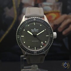 2023 | Blancpain | Fifty Fathoms Bathyscaphe | Grey Dial | 5000-1210-G52A
