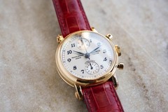 Franck Muller 7000 CC 36 Chronograph Automatic Watch 36mm Vintage Rare 18k Gold