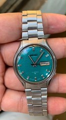 Lot of vintage seiko 5 Men’s Automatic Watch Day & Time 6309