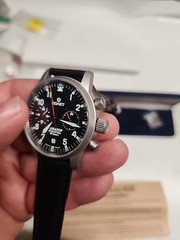 Poljot Chronograph 23 Jewel # 6466/7500 New In Box Moscow Military Factory HTF