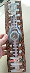 Vtg NEW WATCHITUDE 233 ENDZONE Football SLAP Boys WATCH Ltd Ed Quartz Mens Pkg