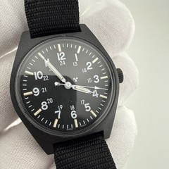 Marathon H3 Military 1991 Watch DESERT STORM Mechanical Polymer 34mm – Working
