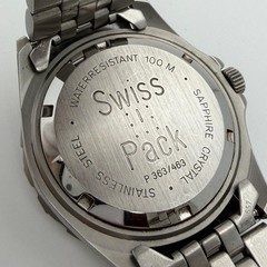 Tissot PR100 10ATM P363/463 Silver Quartz Men’s Watch Japan 073404