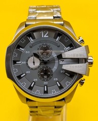 #Refurbished Diesel Only The Brave 10 Bar Gray Dial Analog Men’s Wrist Watch
