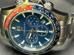 Brand New Beautiful Torino Carrero Men’s Avatar Watch 44mm Red/Blue Chronograph
