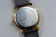 [NOS Top MINT] Citizen Lighthouse 6185-G08181 32mm Gold Roman Date Qz Watch