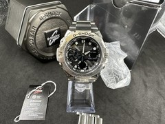 Casio G-Shock GST-B400D-1AER G-Steel Tough Solar Bluetooth Full Set MINT