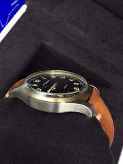 $3615 – Montblanc 44mm 185-steel Bronze Automatic Watch 116241 -NEW 2yr WARRANTY
