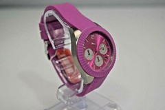 Puma Women’s Motor Pink Rubber Chronograph PU102812003 $140 Watch