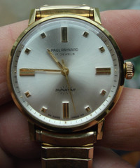 Paul Raynard Sunstar by Baylor Incabloc Swiss 17 Jewels AS ST 1686 wristwatch