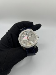 Jacob & Co. Five Time Zone 47mm Diamond Bezel MOP World Dial Full Set