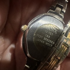 Works VTG IVANA ladies Two Tone Watch New Battery 18mm Fit Big Wrist 7.5in Runs