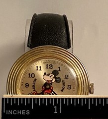 “Mickey” BRADLEY_1970s Vintage_40mm Art Deco_Swiss Made Mechanical Mens Watch