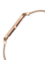 Titan Edge Quad Ultra Thin 4.15mm Rose Gold Square Mens Watch Sapphire Glass