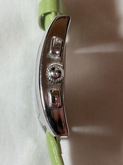 Pastorelli Oversized Women’s Chronograph Watch Green Strap 37mm Quartz Running