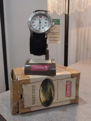 New In Box 2003 Coleman Men’s 40795 Watch water resistant,Date, New Battery