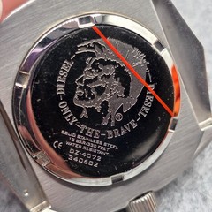MISSING BAND Diesel Y2K watch DZ 4072 STANLESS STEEL