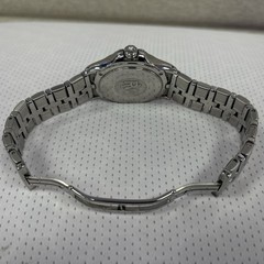 Raymond Weil Parsifal 9091 Swiss Quartz Steel Watch White Dial Date 7″ Band