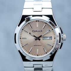 OMAX General Stainless steel Date 42mm Quartz New Men Watch