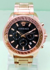 Amazing Versace Date Indicator Chronograph Analog Quartz Men’s Wrist Watch