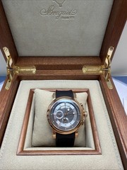Breguet Marine 18k Rose Gold 42mm Chronograph Box And Papers – 5827BR/Z2/5ZU